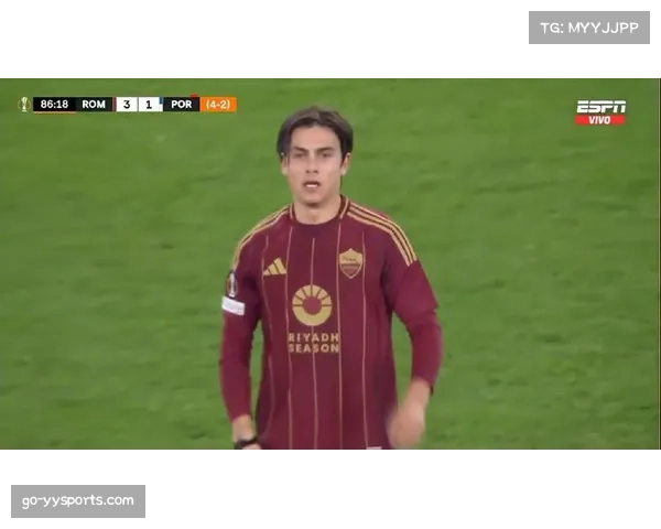 迪巴拉任意球绝杀，罗马球迷高呼MVP